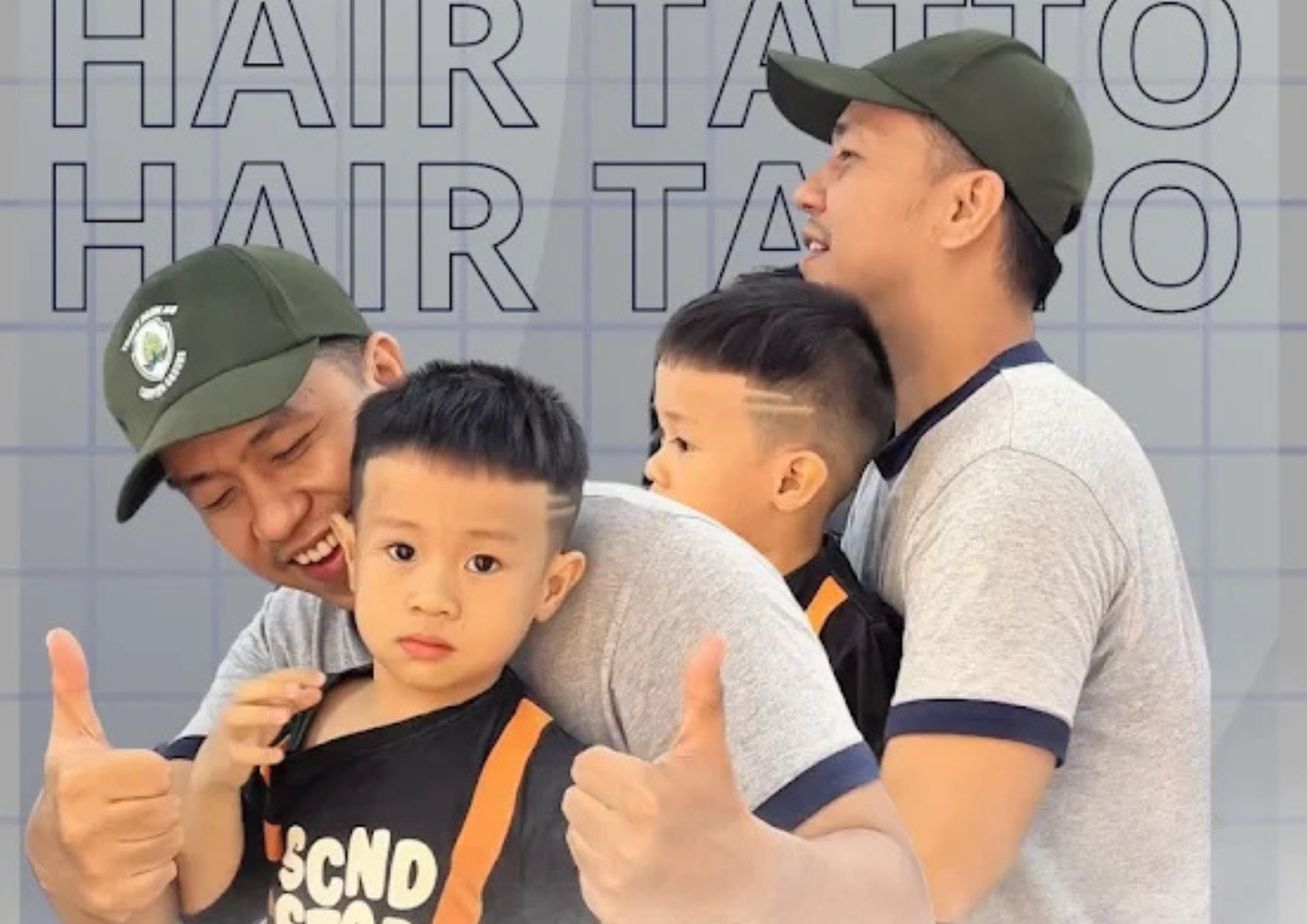 Kami juga terima Haircut for Kids